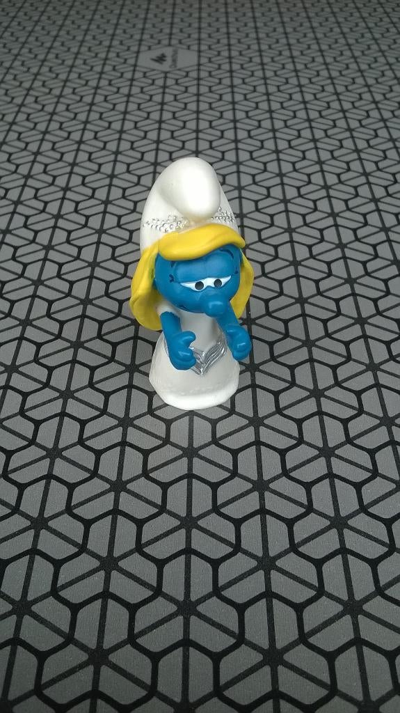 Bruid Smurfin 2.0799, Ophalen of Verzenden, Gebruikt, Smurfin, Poppetje, Figuurtje of Knuffel