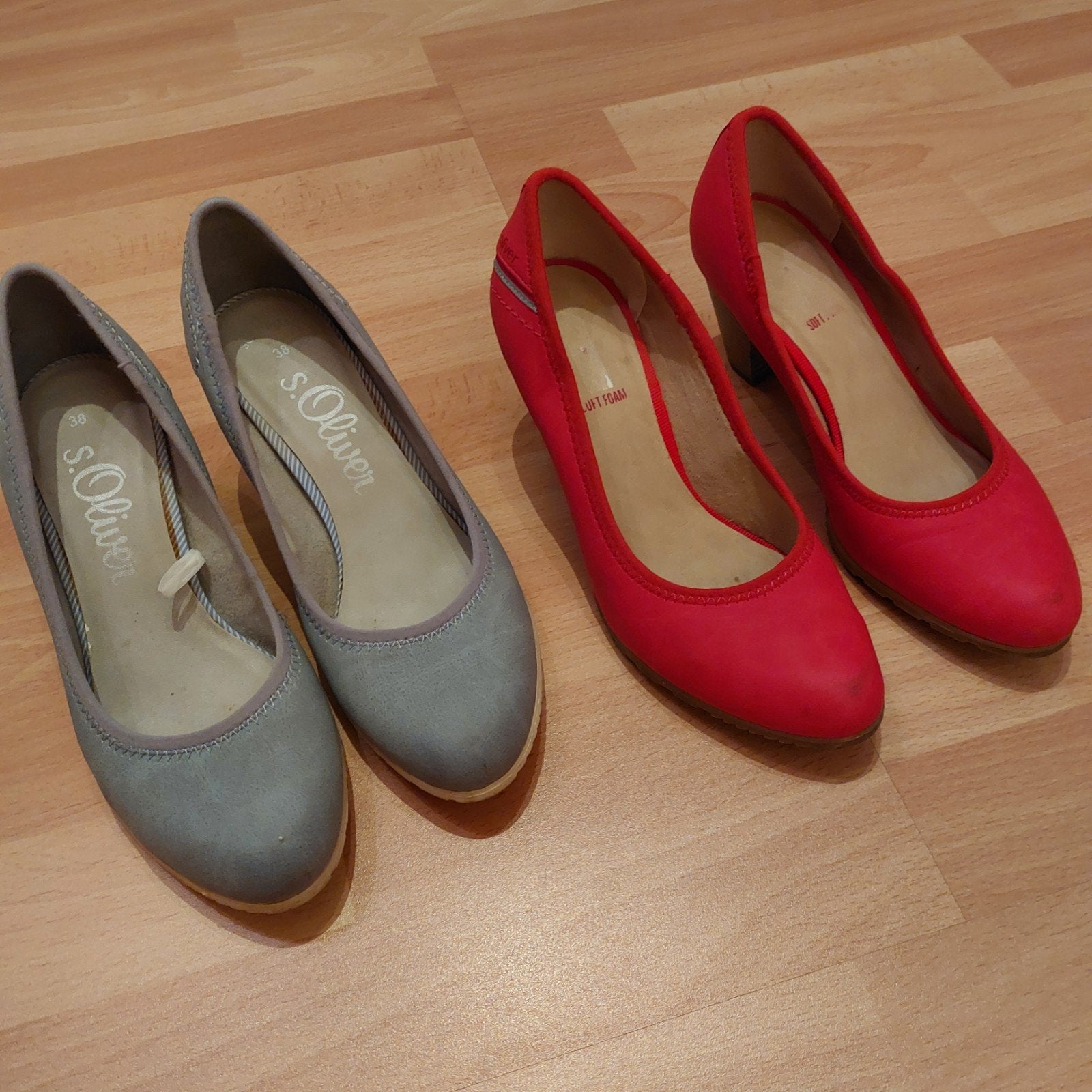 schoenen mt 38 S. Oliver, Enlèvement, Rouge