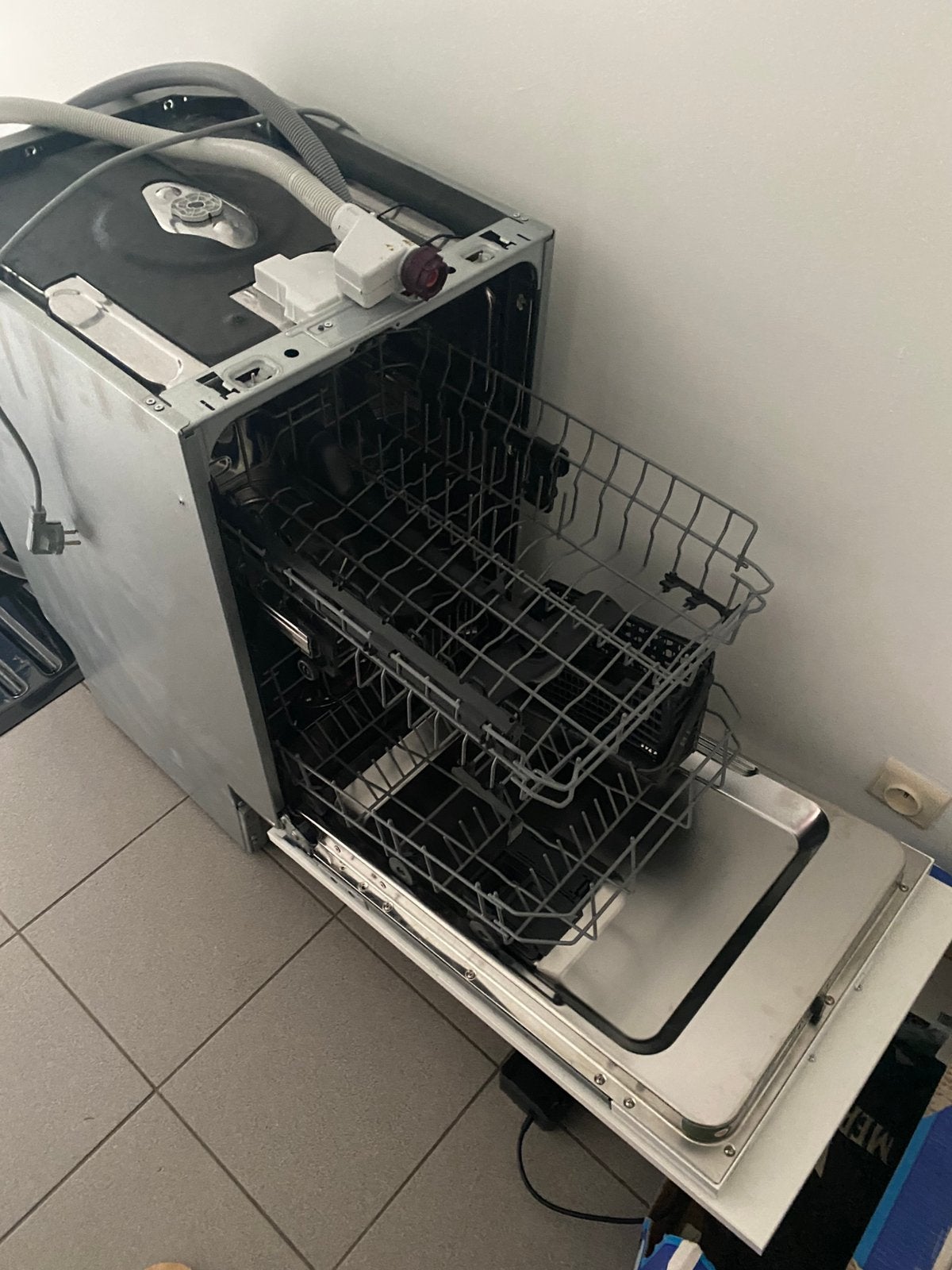 mini inbouw vaatwas zanussi, Elektronische apparatuur, Ophalen, Zo goed als nieuw, Inbouw