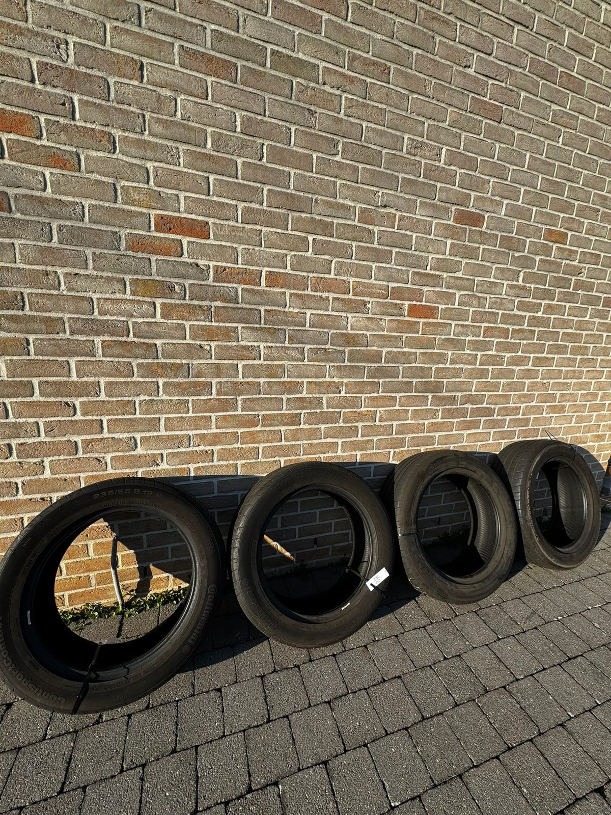 4 pneus été 235/55 R19 Continental SportContact 5, Ophalen, Zomerbanden, Band(en)