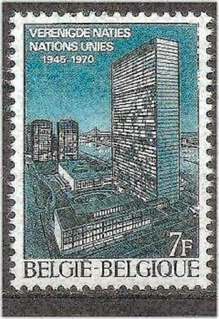 Belgie 1970 - Yvert/OBP 1549 - Verenigde Naties (PF), Postzegels en Munten, Postzegels | Europa | België, Verzenden, Postfris