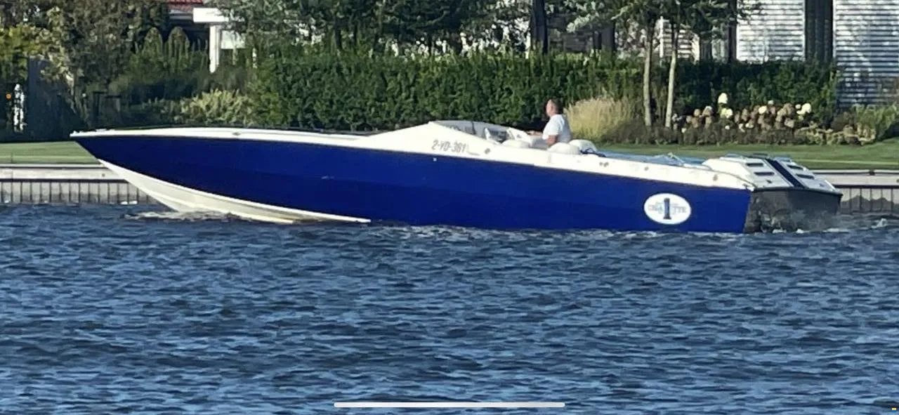Unieke powerboat, Watersport en Boten, Speedboten, Ophalen, Zo goed als nieuw