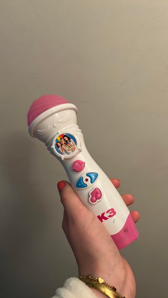 K3 microfoon, Ophalen of Verzenden, Zo goed als nieuw
