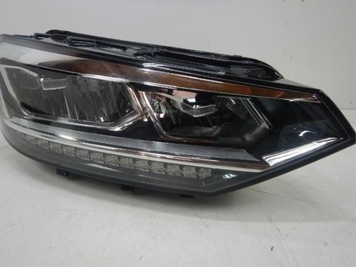 VW Touran 5TA Volled Koplamp Rechts, Enlèvement ou Envoi, Utilisé