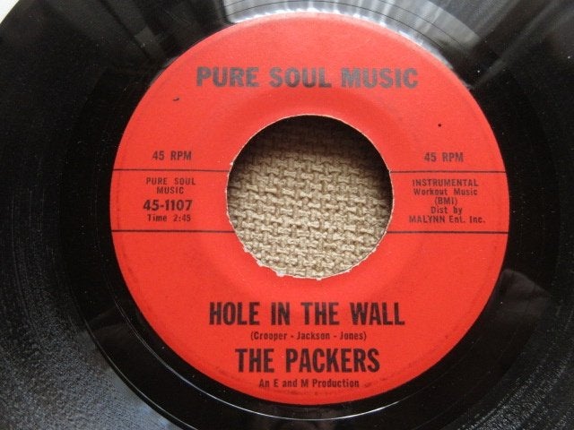 The Packers – Hole In The Wall / Go 'Head On, Pressage original, 7 inch, Utilisé, R&B et Soul
