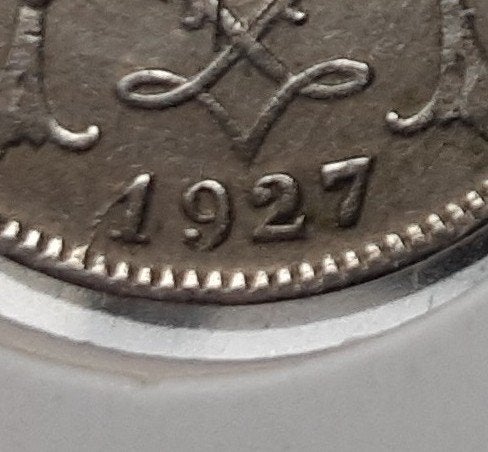 Belgique - 5 cents - 1927 NL. (Réf 057), Enlèvement ou Envoi, Métal, Monnaie en vrac