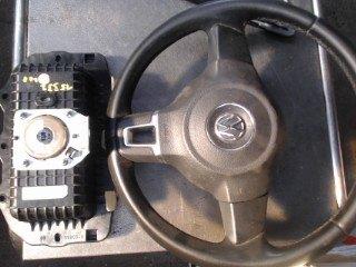 Airbag volant+ passager Volkswagen Polo 5 2009-2014 LP/15345, Enlèvement, Utilisé, Volkswagen