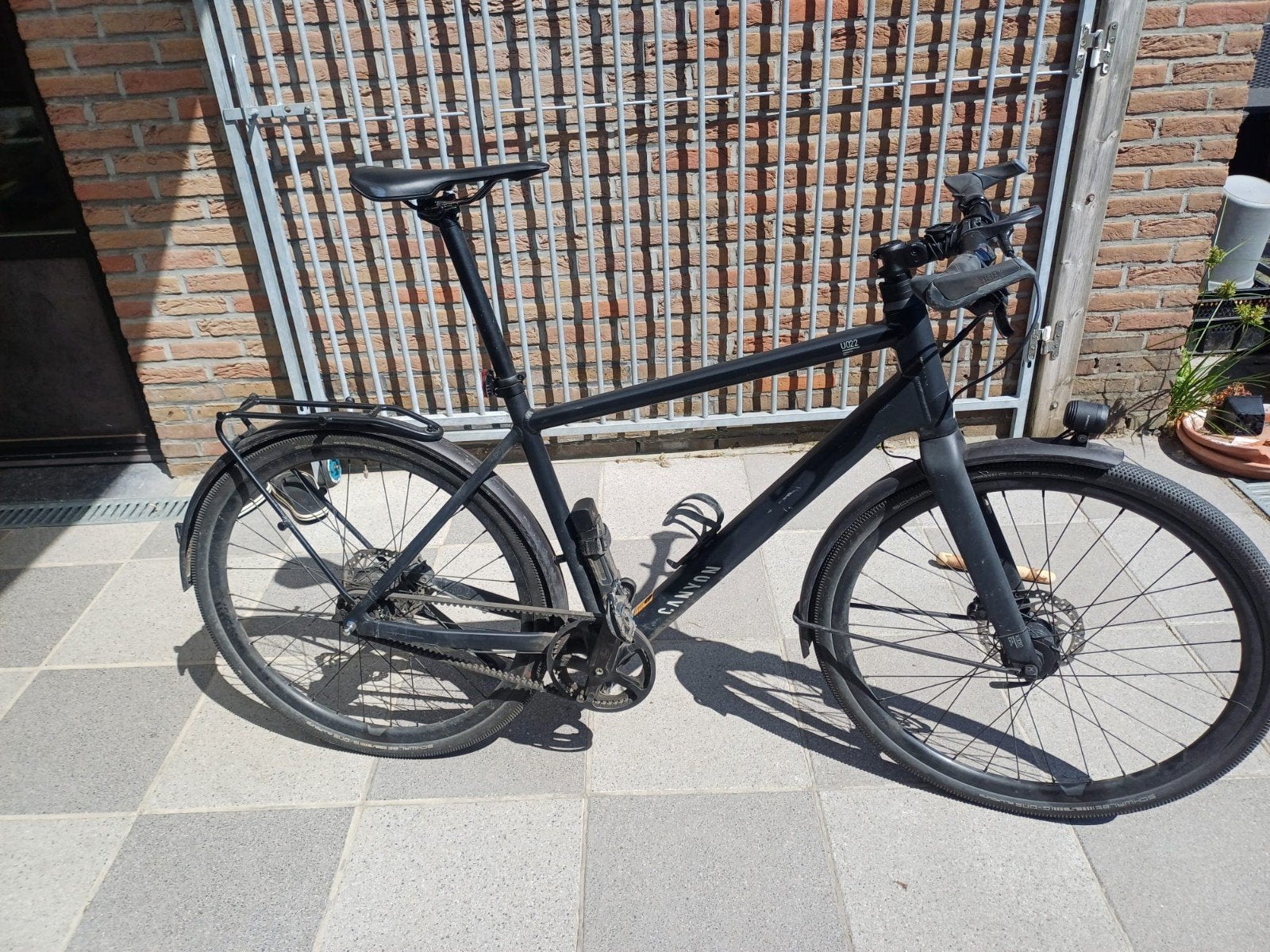 Canyon stadsfiets, Fietsen en Brommers, 10 tot 15 versnellingen, Schijfrem, 53 tot 57 cm, Ophalen