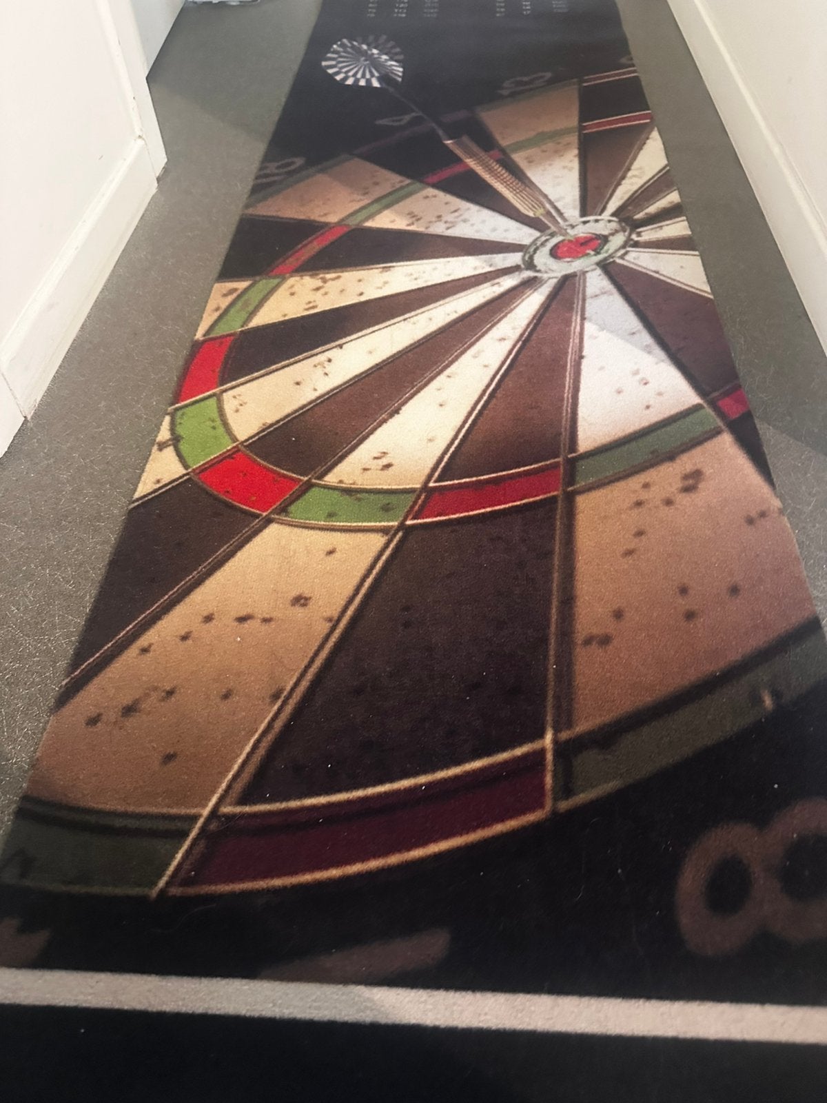 Dartsmat, Sport en Fitness, Darts, Ophalen, Zo goed als nieuw