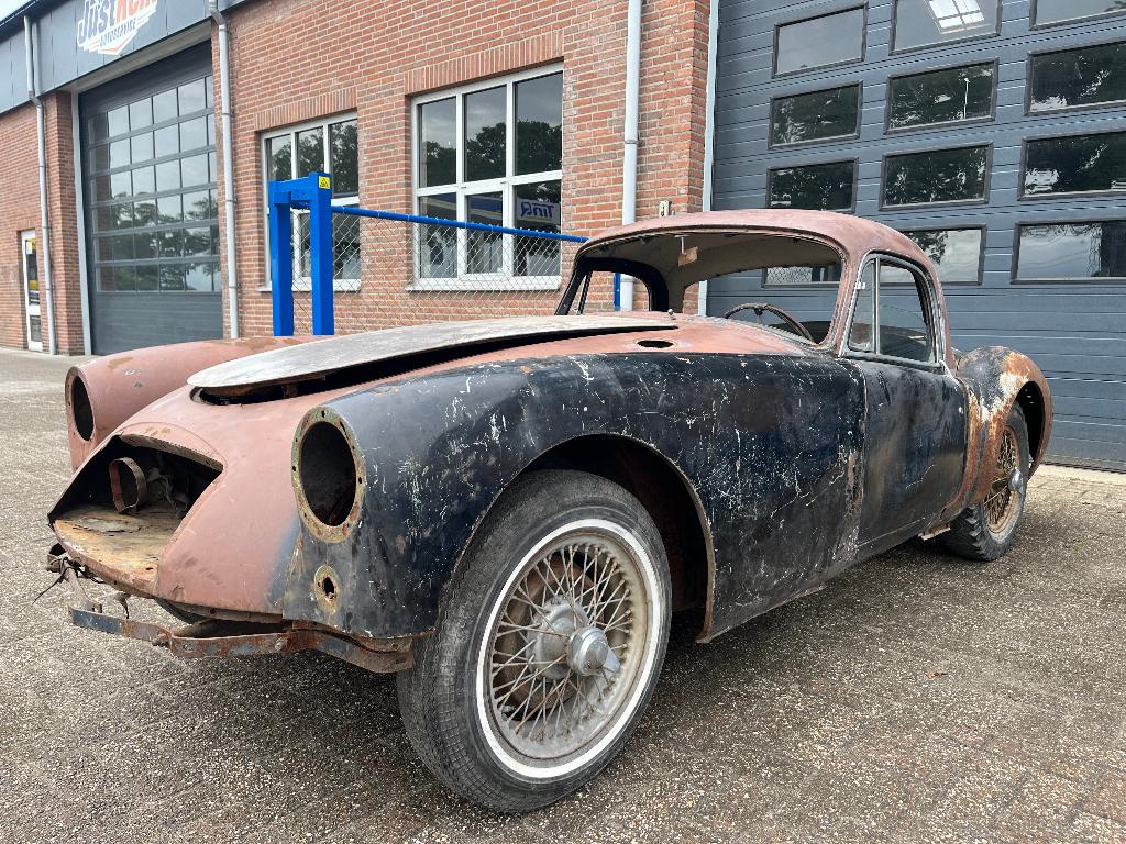 MGA coupé 1959 | restauratieproject met twin cam identiteit, Achterwielaandrijving, Zwart, Blauw, Bedrijf