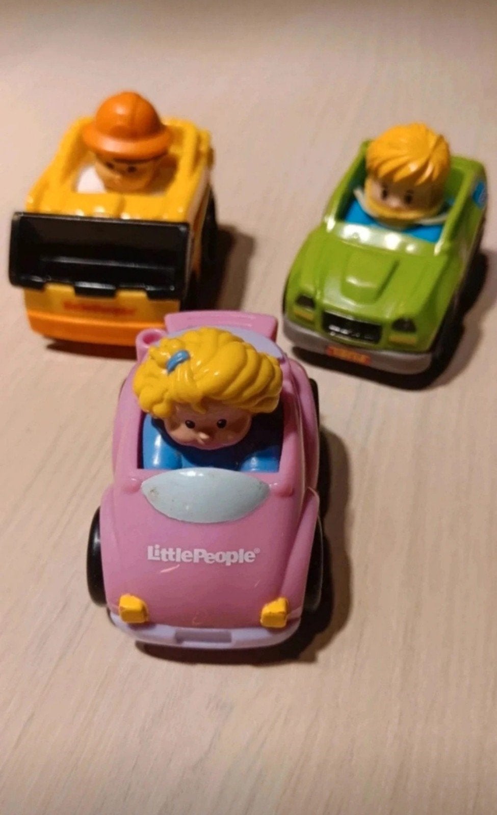 Fisher Price little people auto's, Enlèvement ou Envoi
