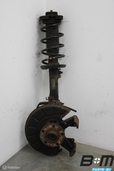 Veerpoot + wiellagerhuis RV VW Golf 5 1K0413031BF, Utilisé