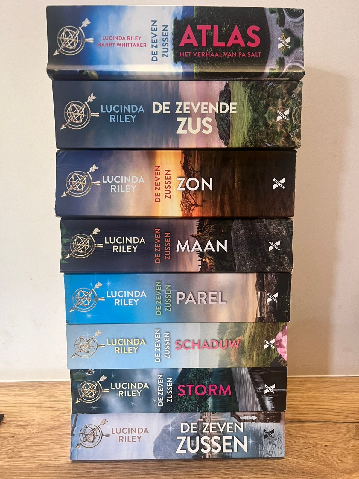 De zeven zussen volledige serie, Boeken, Ophalen, Zo goed als nieuw