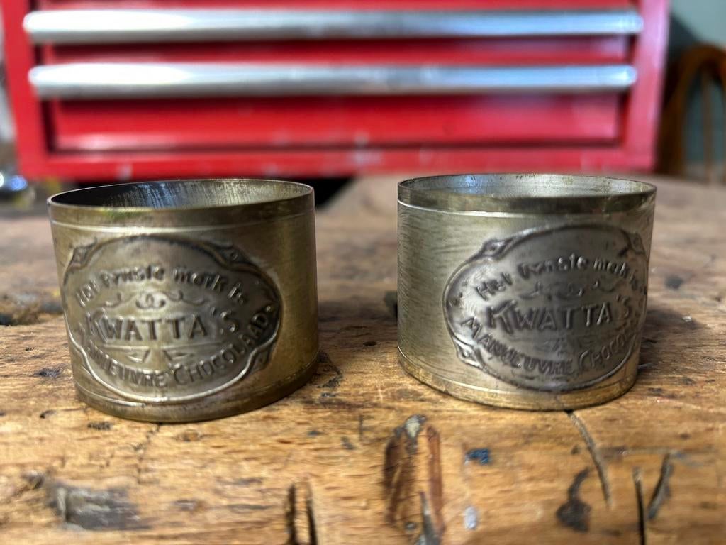 2 mooie oude kwatta ringen, Enlèvement ou Envoi
