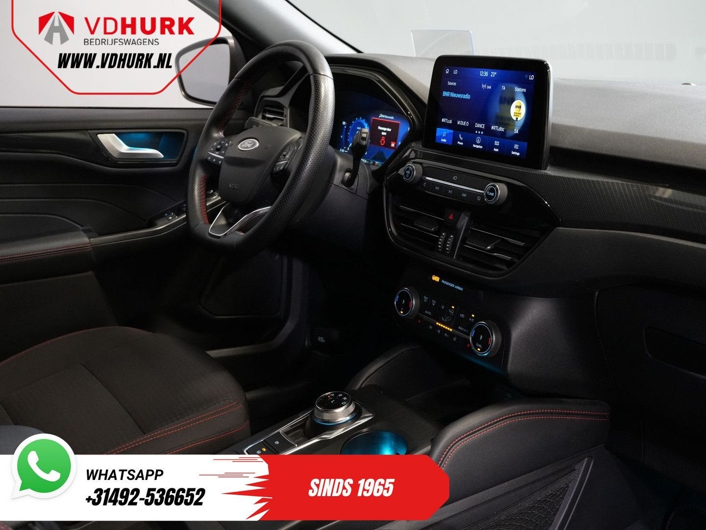 Ford Kuga 2.5 PHEV 225 pk ST-Line LED/ Head-Up/ Adapt.cruise, Auto's, Ford, Automaat, 14 kWh, Bedrijf, Hybride Elektrisch/Benzine