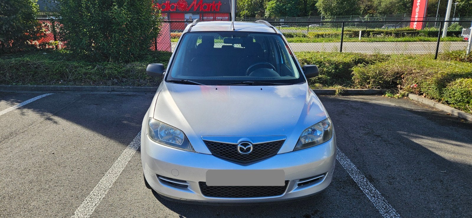 Mazda 2 benzine, reeds gekeurd voor verkoop., Auto's, 5 zetels, Particulier, Elektrische ramen, Euro 4