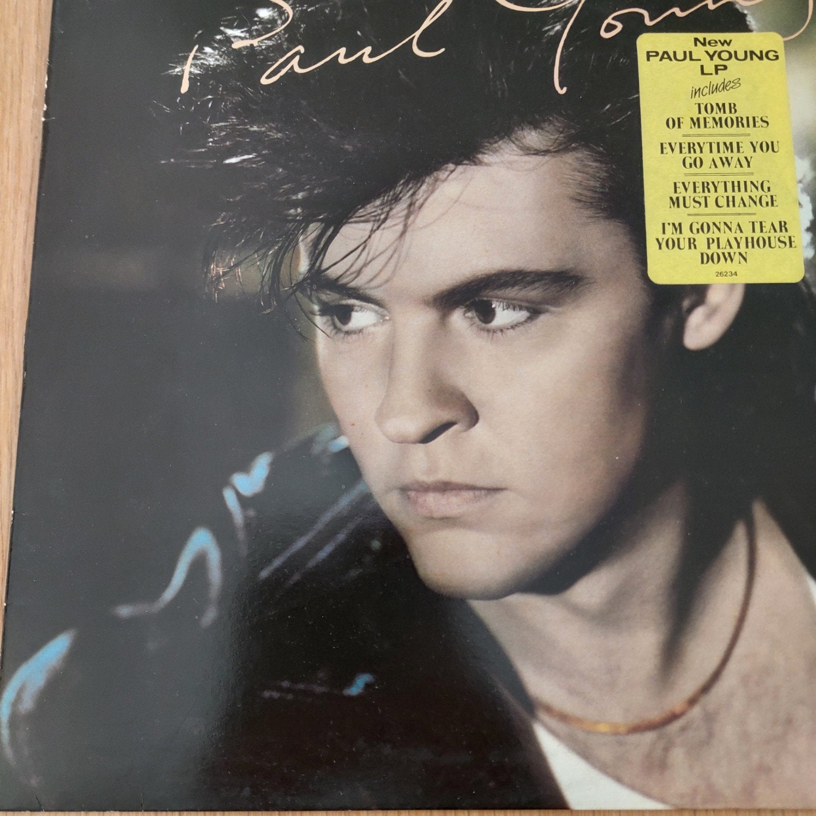 lp Paul young the secret associatie  cbs 1985, Ophalen, LP, K-pop, Zo goed als nieuw