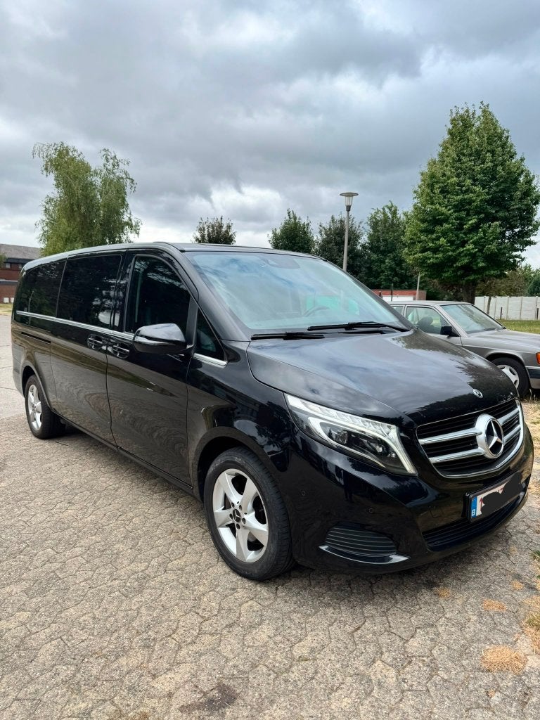 Mercedes classe V 250 L3, Automaat, Monovolume, Zwart, Leder