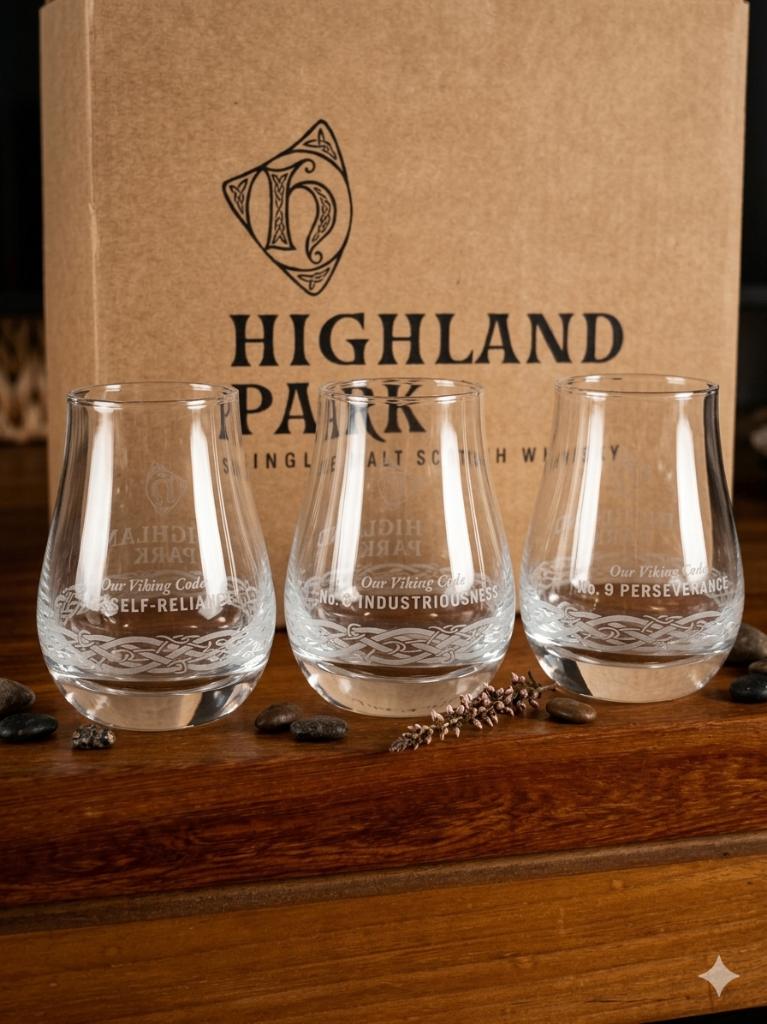 Coffret Collector Highland Park 9 Verres "Viking Code", Enlèvement ou Envoi