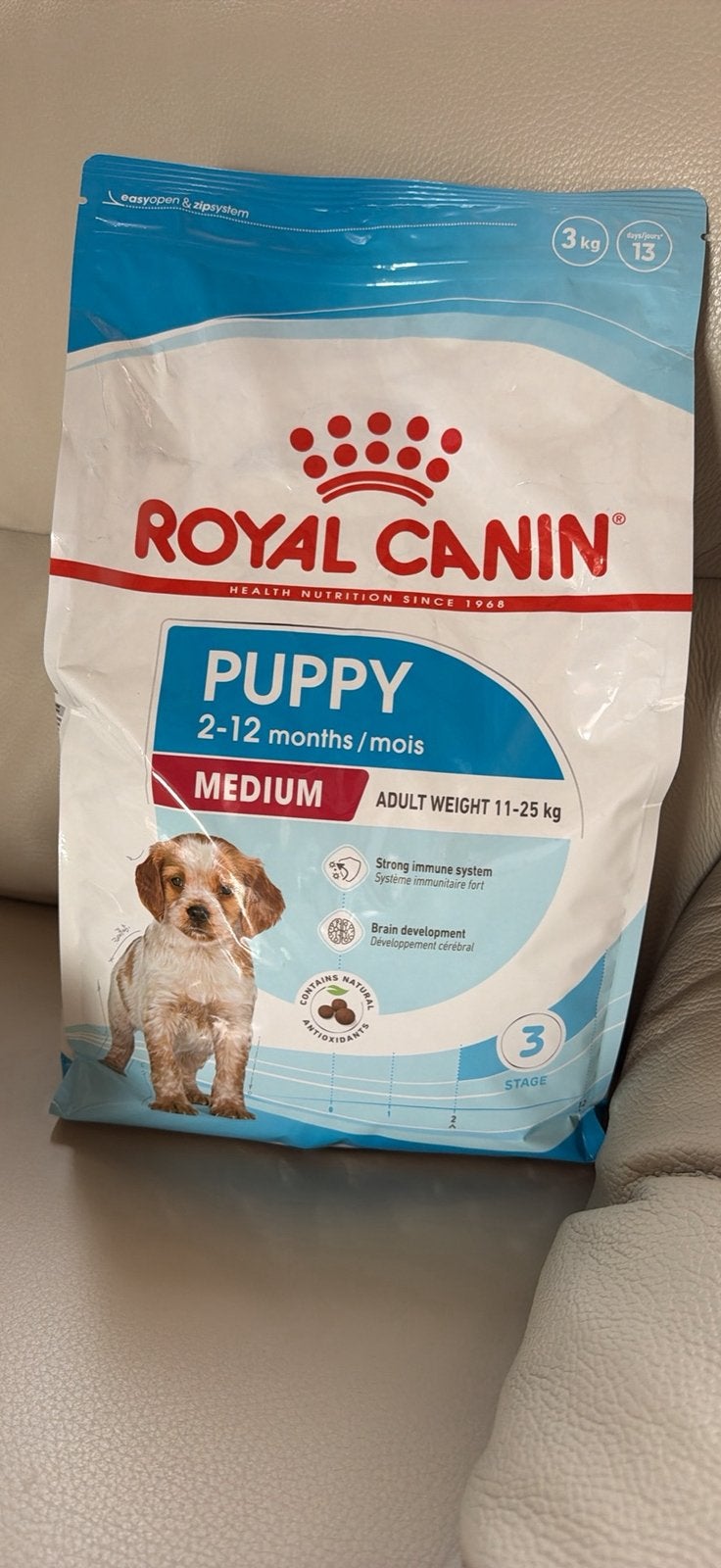 Royal canin puppy, Enlèvement, Chien