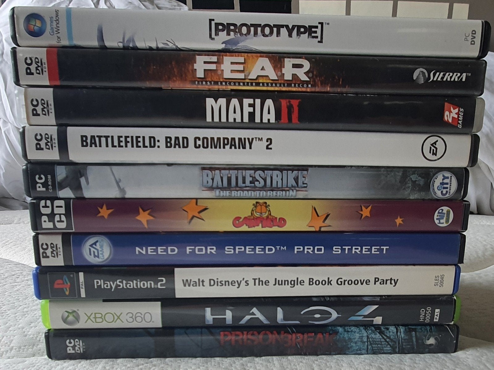 games liefst vandaag nog weg, Ophalen