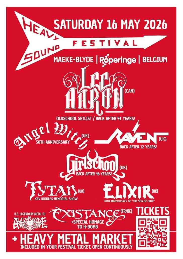 Ticket heavy sound festival  Poperinge, Tickets & Billets, Événements & Festivals