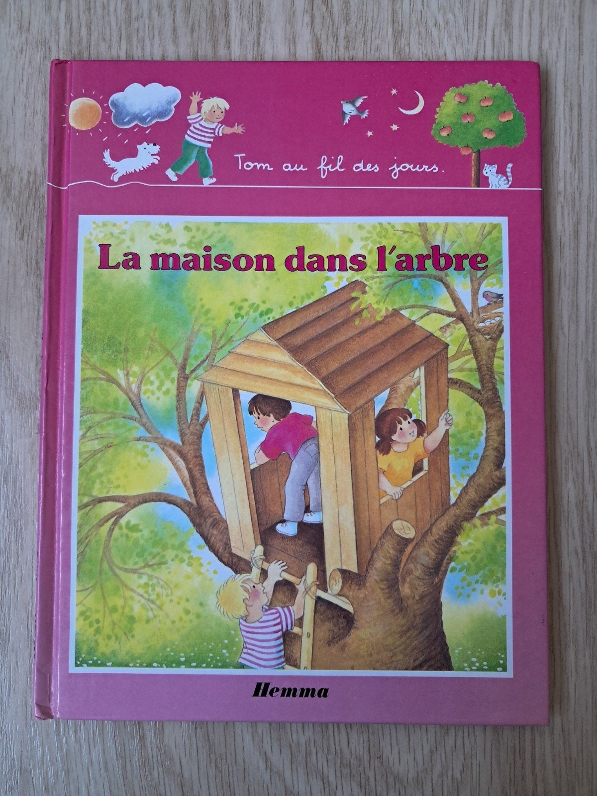 Livre illustré "La maison dans l'arbre", Livres, Enlèvement ou Envoi, Utilisé, Garçon ou Fille, Fiction général