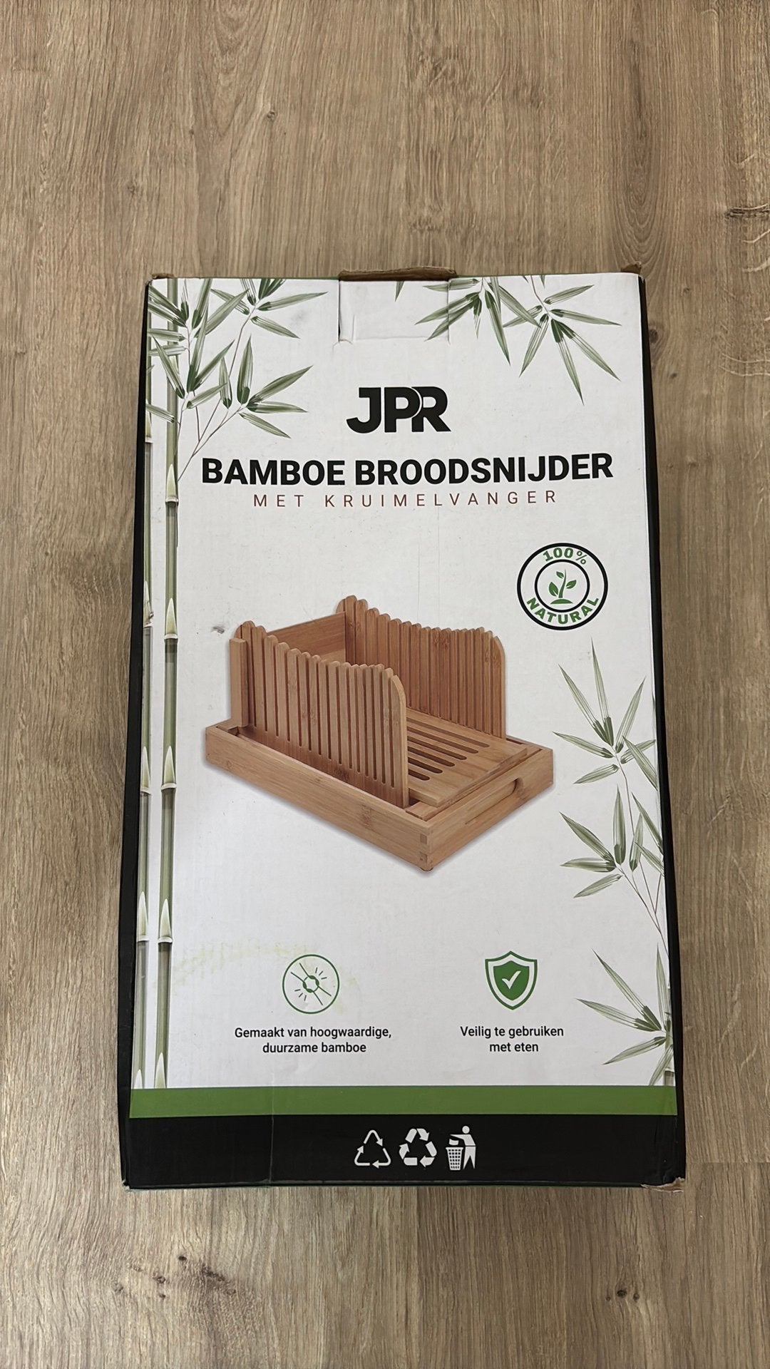 Bamboe broodsnijder, Ophalen, Hout, Snij-/serveerplank, Nieuw