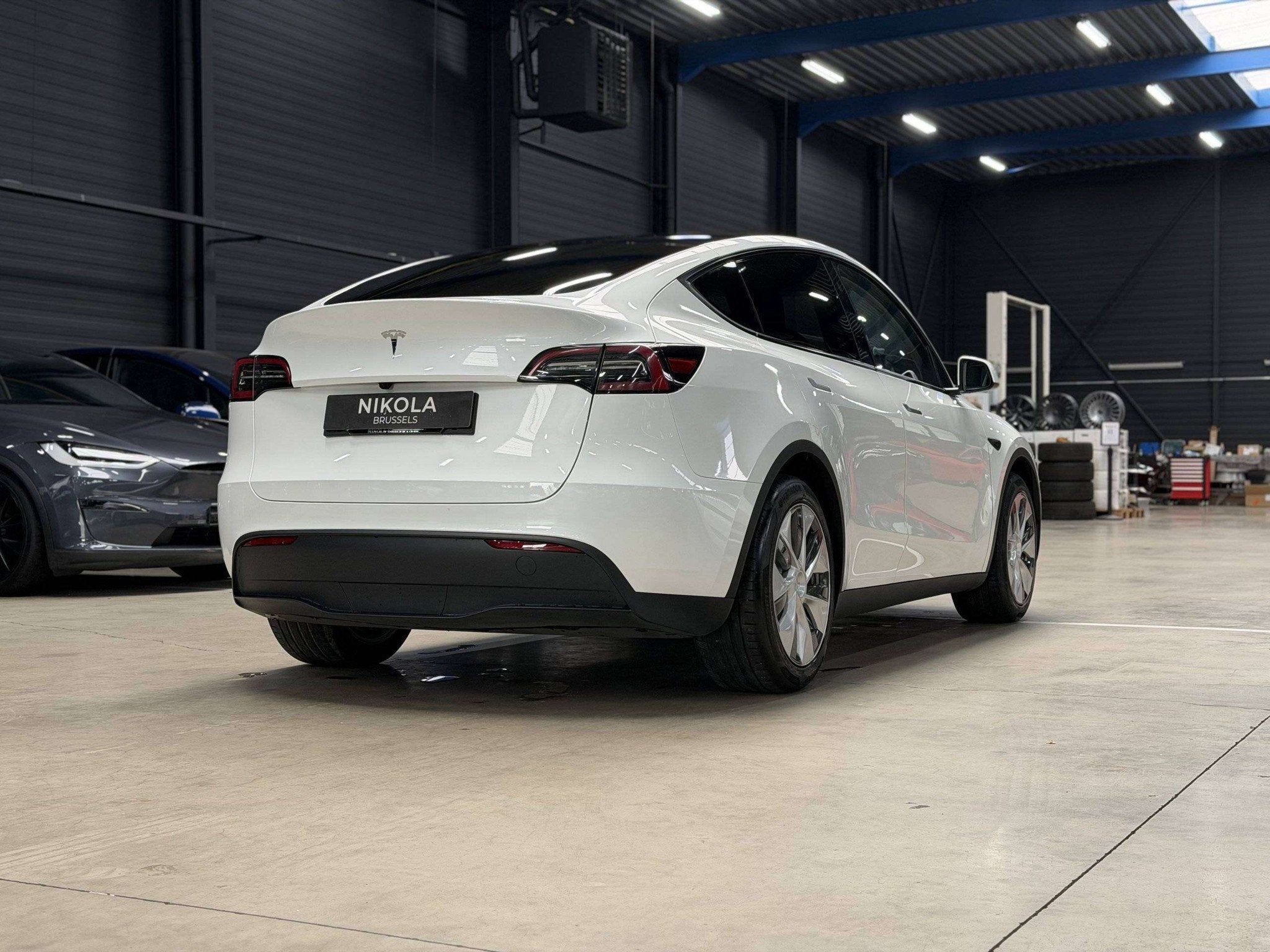 Tesla Model Y MODEL Y RWD - HW4 - 19" GEMINI - PANORAMIC ROO, Autos, Cuir, Achat, Entreprise, https://public.car-pass.be/vhr/7e87e5a3-7edd-4fde-92b7-e269e86e1607