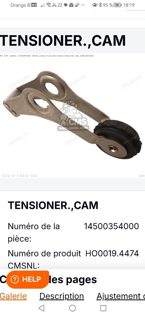 IK ZOEK NAAR EEN HONDA CB 200 DISTRIBUTIEKETTINGSPANNER, Ophalen of Verzenden