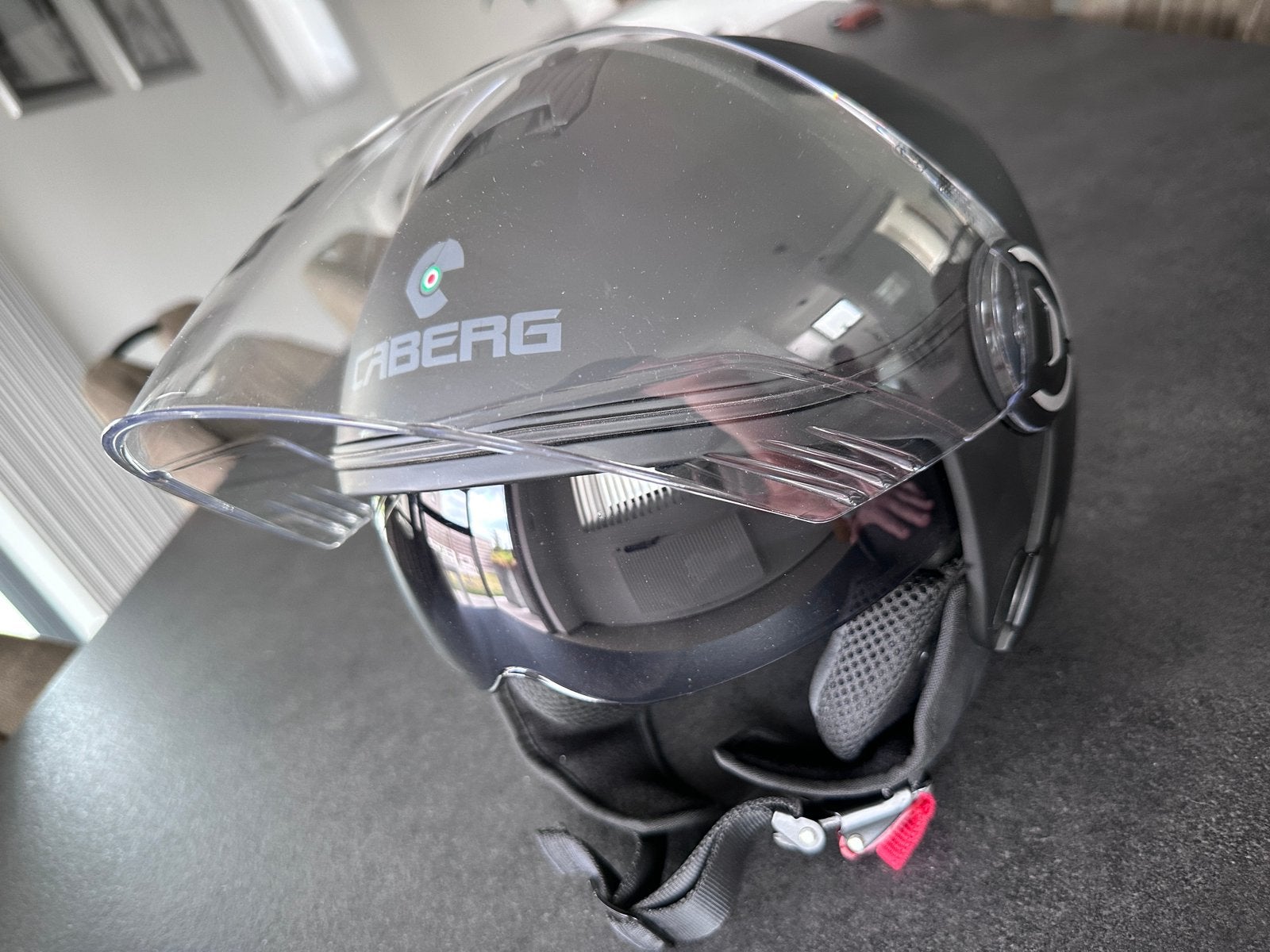Caberg Riviera Scooterhelmen 2stuks Maat S + L, Ophalen, Zo goed als nieuw, Large