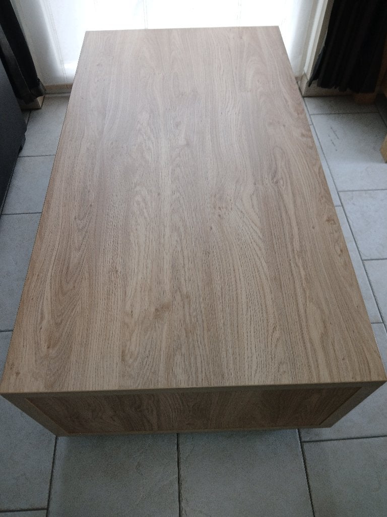salontafel, Huis en Inrichting, Tafels | Salontafels, Ophalen, 100 tot 150 cm, 50 tot 100 cm, Zo goed als nieuw