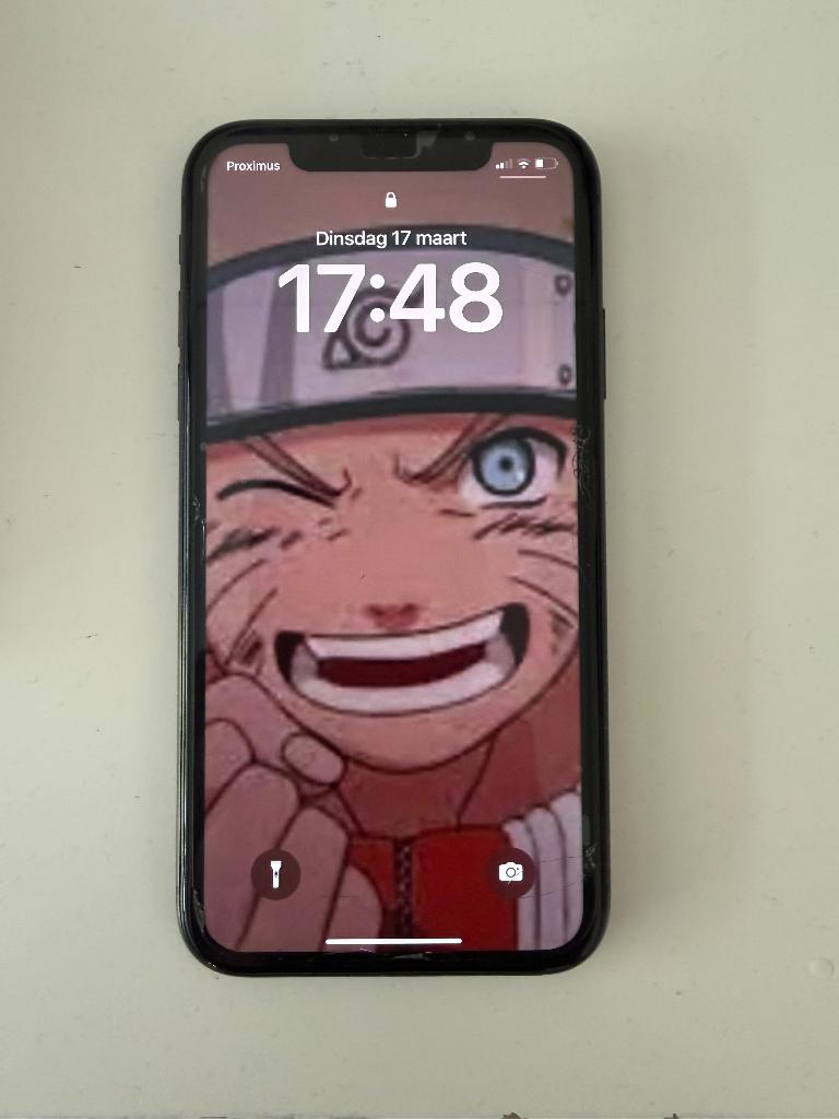 iPhone 11 -  64 GB, Telecommunicatie, Mobiele telefoons | Apple iPhone, Gebruikt, Zwart, 64 GB, IPhone 11