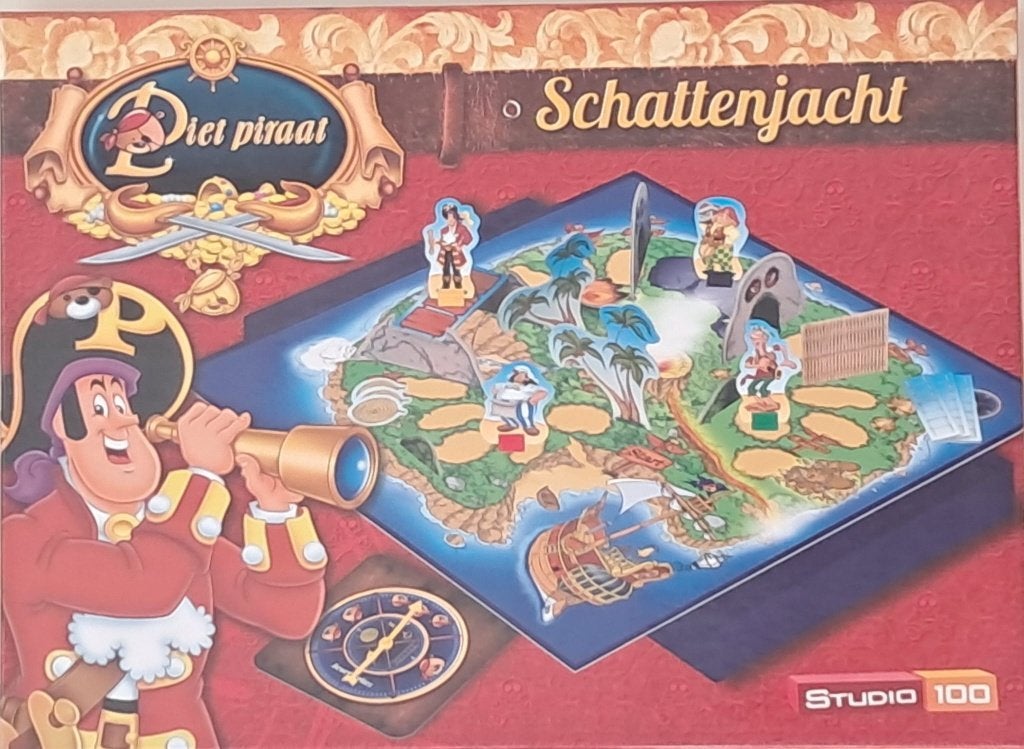 Piet Piraat - Schattenjacht, Hobby en Vrije tijd, Ophalen, Gebruikt, Studio 100