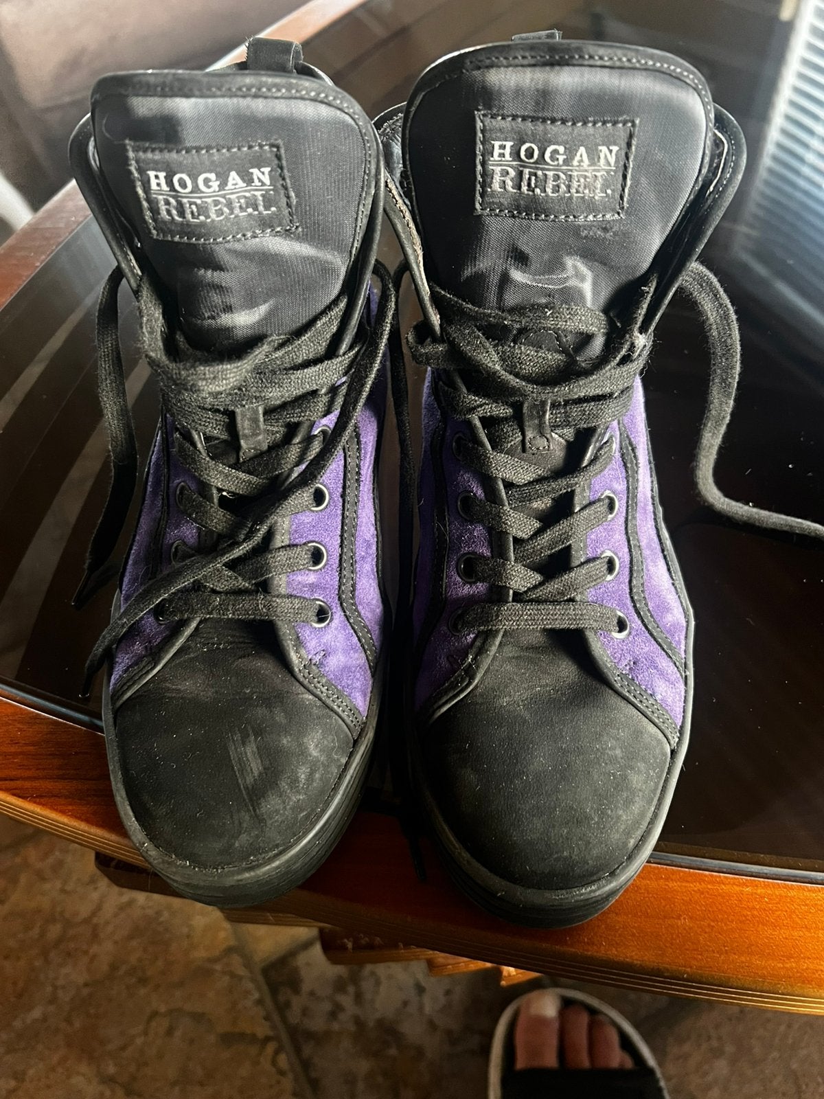 Authentieke en onberispelijke hoge sneaker van Hogan Rebel, Kleding | Dames, Schoenen, Ophalen of Verzenden, Zo goed als nieuw
