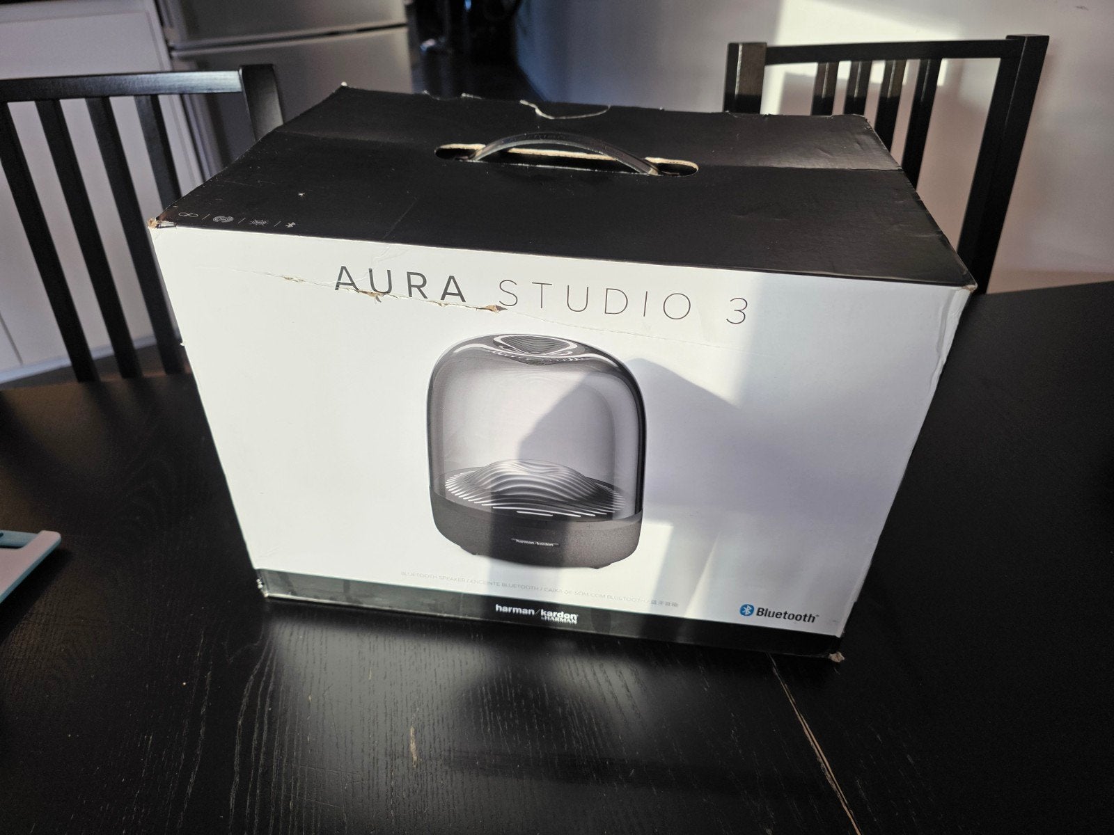 Harman Kardon Aura Studio 3 luidspreker, Ophalen, Zo goed als nieuw, Center speaker, Overige merken