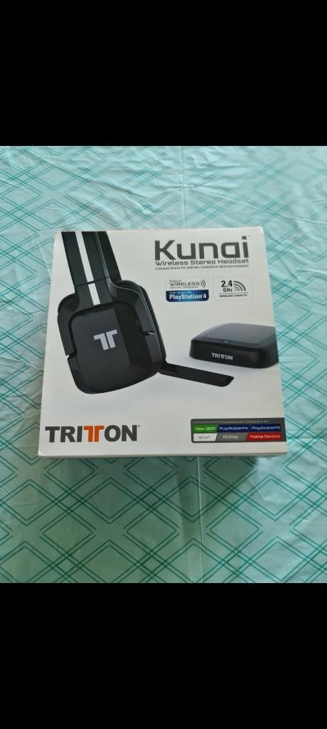 Tritton Draadloos Headset, Neuf, Casque gamer, Enlèvement, Over-ear