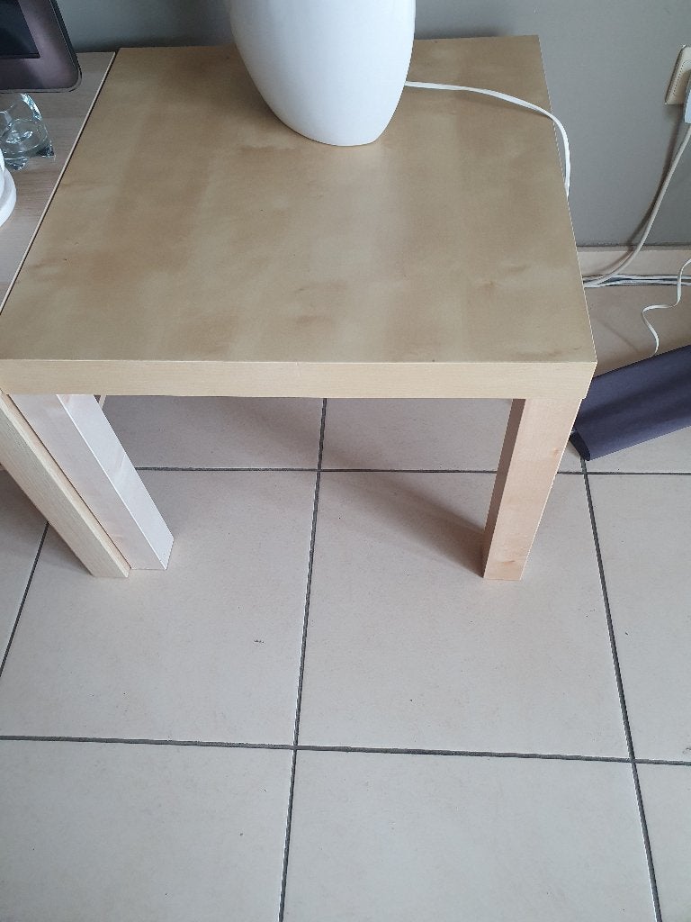 tafeltje ikea, Ophalen, Gebruikt, Vierkant, 55 tot 75 cm