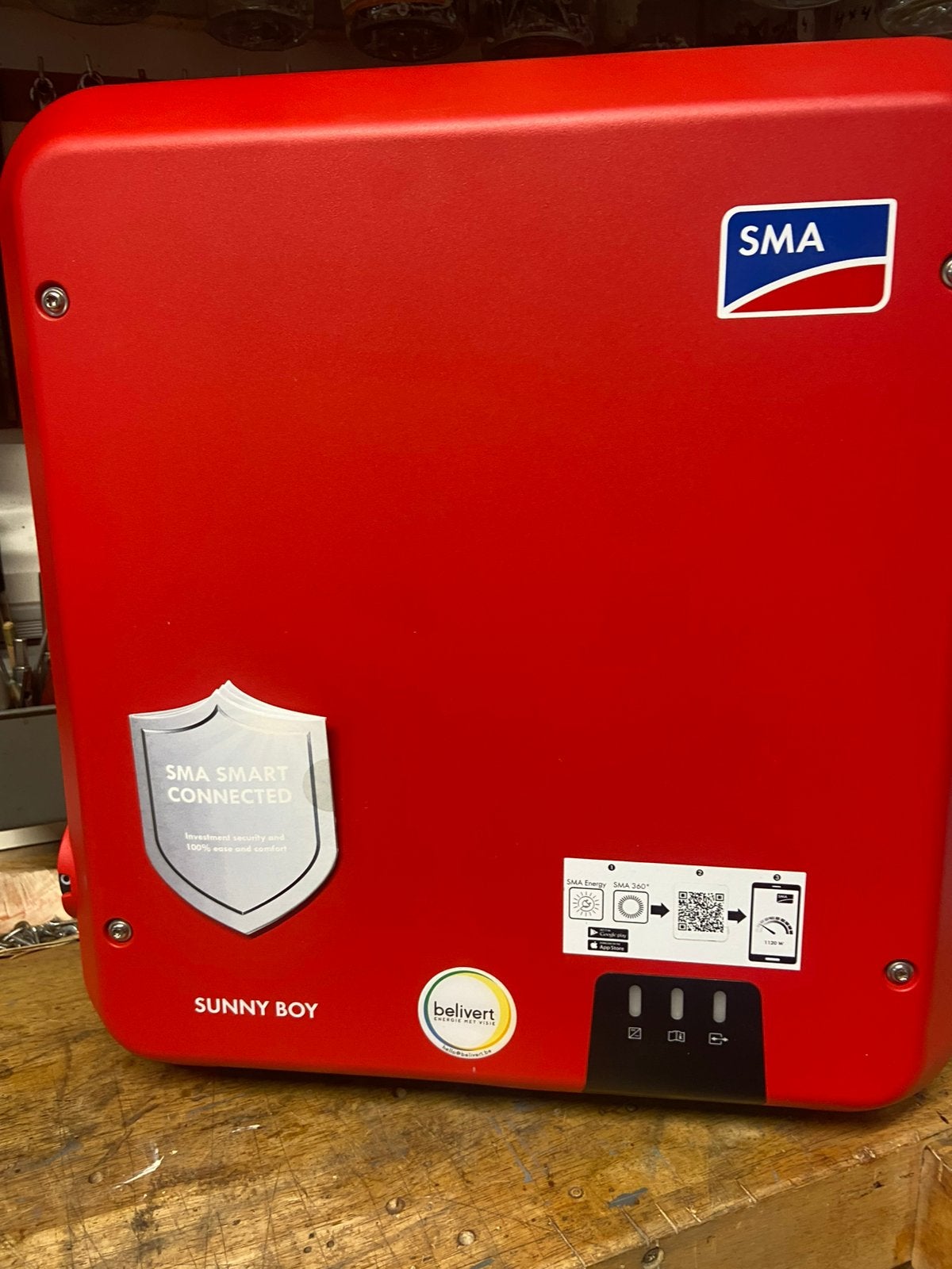 Omvormer voor zonnepanelen SMA Sunny boy 5.0 kw, Doe-het-zelf en Bouw, Zonnepanelen en Toebehoren, Ophalen, Zo goed als nieuw