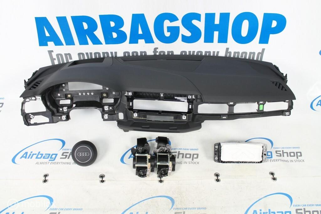 Airbag set - Dashboard HUD en speaker 3 spaak Audi A4 B9 8W