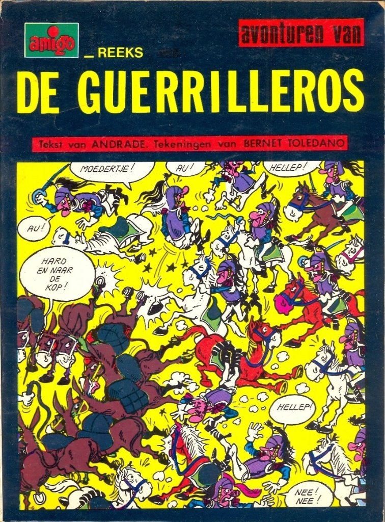 Verzameling strips Amigo-reeks., Meerdere stripboeken, Ophalen of Verzenden, Gelezen