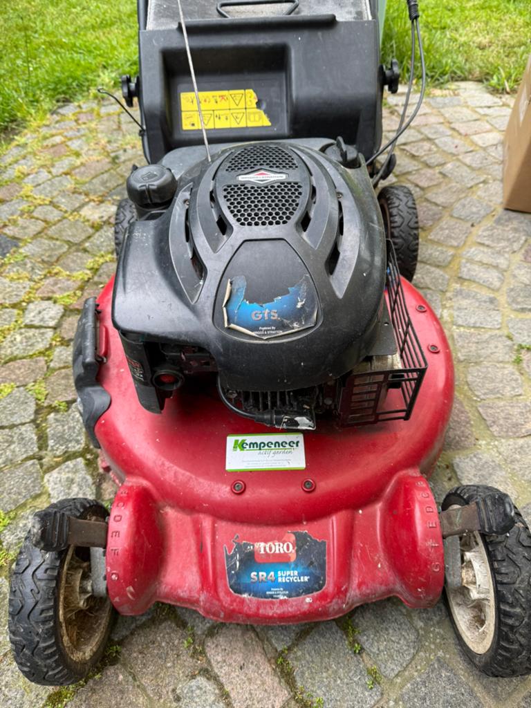 Toro SR4 GTS met sterke brig’s motor, Ophalen, Gebruikt