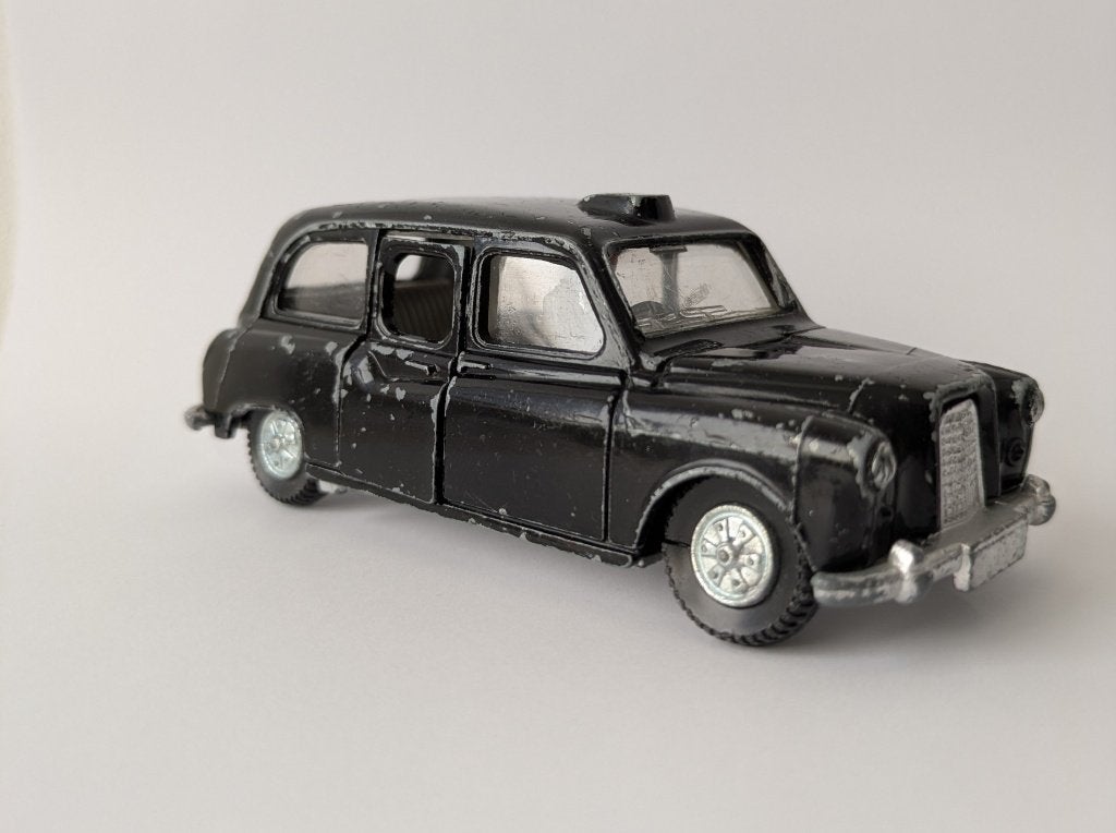 Dinky Toys, fabriqués en Angleterre. Taxi Austin Londres, Hobby & Loisirs créatifs, Envoi, Utilisé, Voiture, Dinky Toys