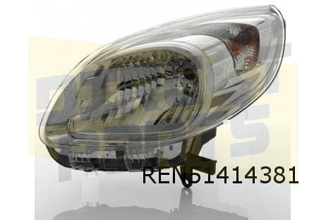 Renault Kangoo (6/13-8/21) koplamp Links chrome Origineel! 2, Neuf, -, Renault, -
