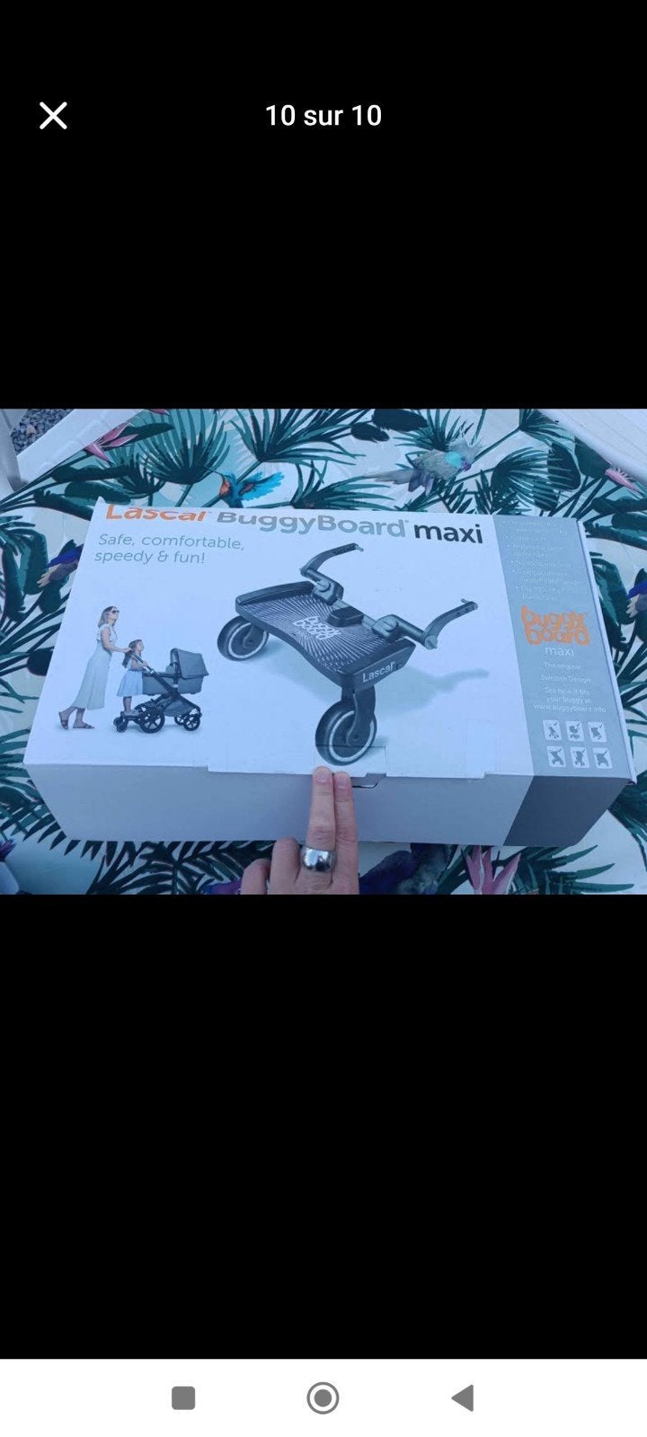 BuggyBoard maxi + siège, Kinderen en Baby's, Ophalen
