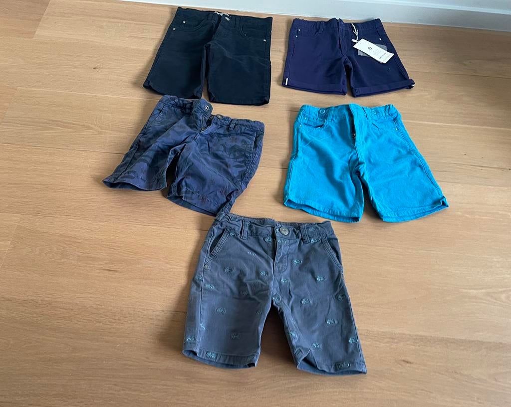 Pakket shorts maat 104 jongen, Kinderen en Baby's, Ophalen, Zo goed als nieuw, Jongen