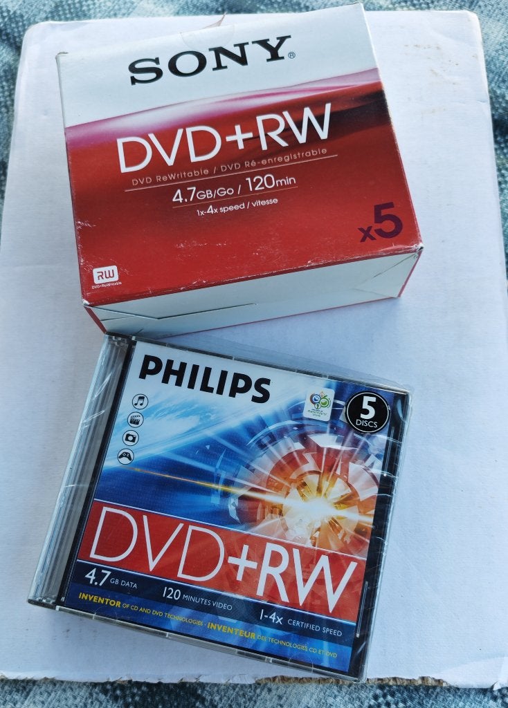 10 DVD+RW (nieuw), Computers en Software, Beschrijfbare discs, Herschrijfbaar, Nieuw, Ophalen of Verzenden, Dvd