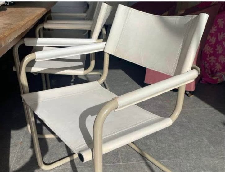 6 Wassily sledestoelen, Ophalen, Gebruikt, Overige kleuren, Vijf, Zes of meer stoelen
