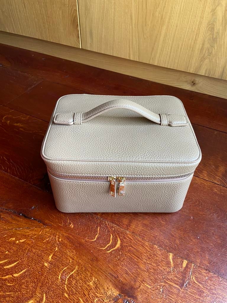 Volledig NIEUW groot vanity case, Ophalen, Nieuw, Beige, Hardcase