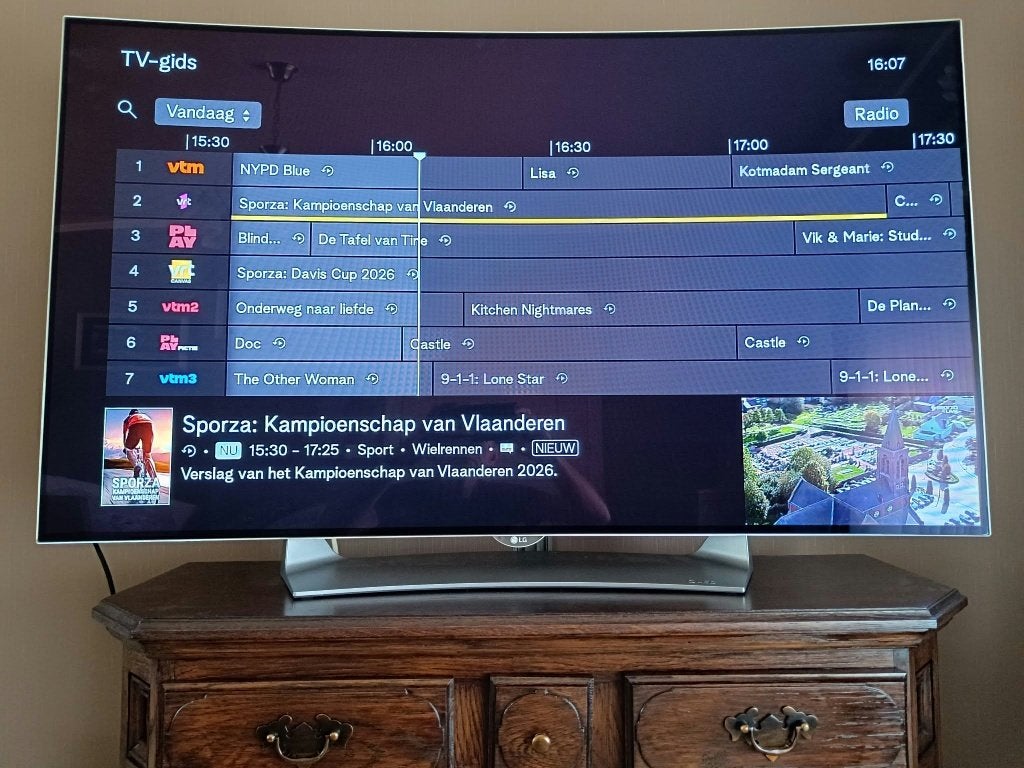 LG Oled TV 55 Inch, Enlèvement, Utilisé, OLED, LG